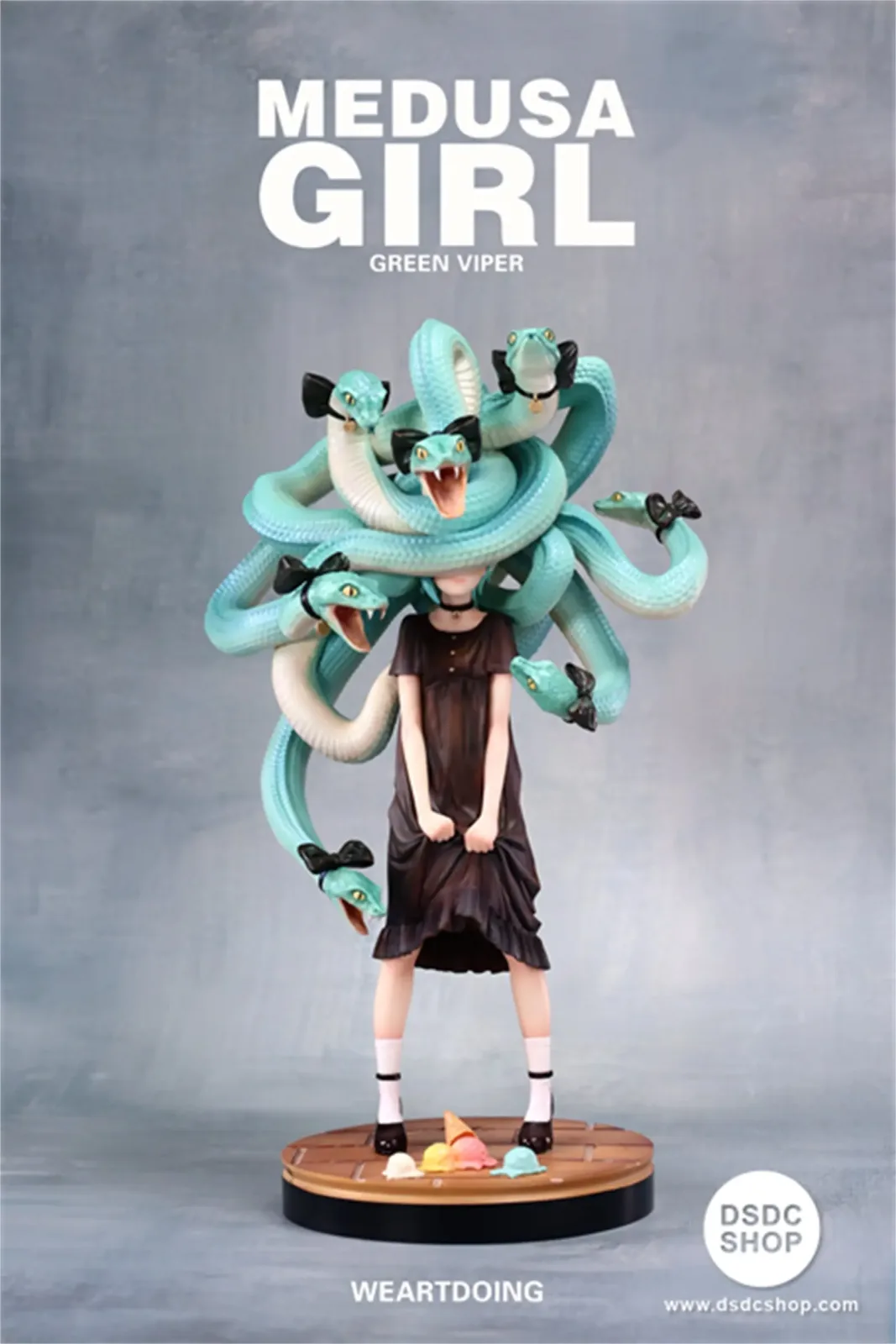 【Art Pre-sale】 Medusa Girl-Green Viperr - WeArtDoing - DSDC SHOP - Image 2