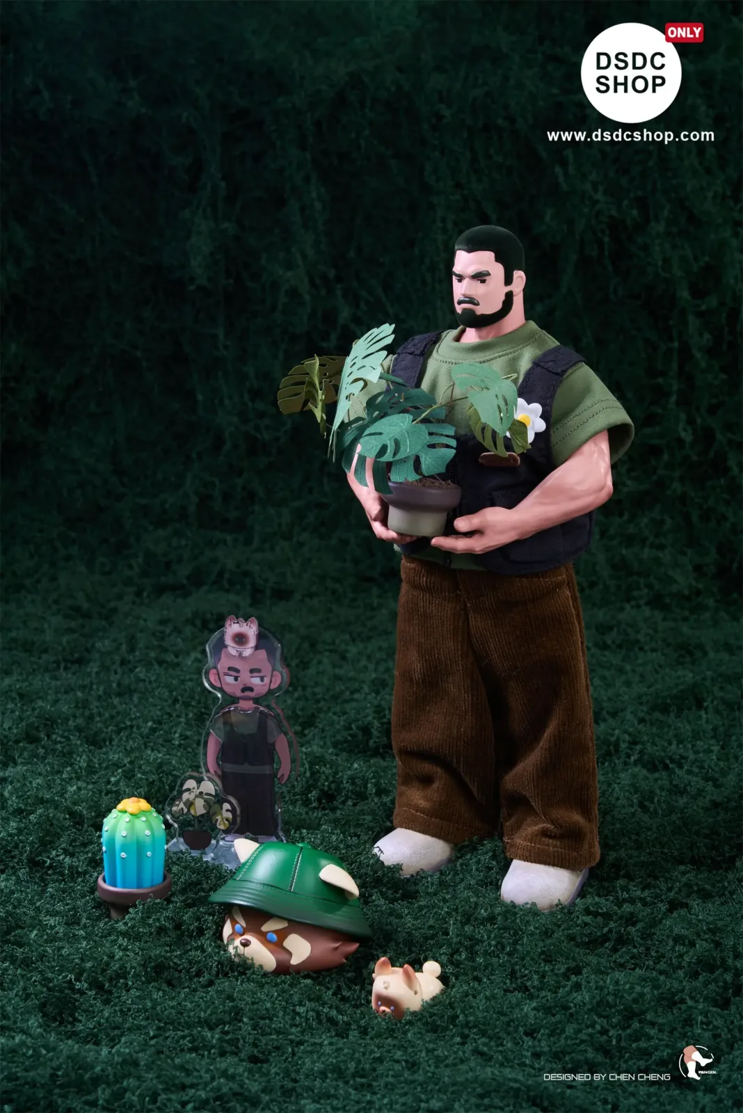 【GK Pre-sale - Exclusive】Plant Guy Red Panda - HUBBY FURRY - WANGEN Studio - DSDC SHOP - Image 2